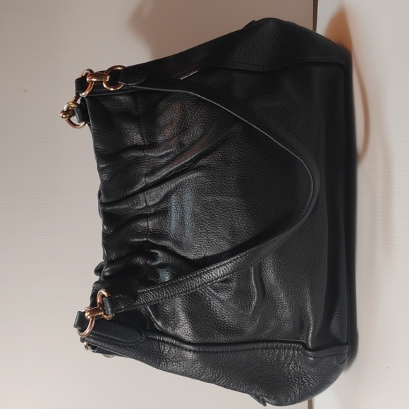 Coach C1454 Coach Maya Shoulder Bag In Black Pebbled Leather - Picture 7 of 12